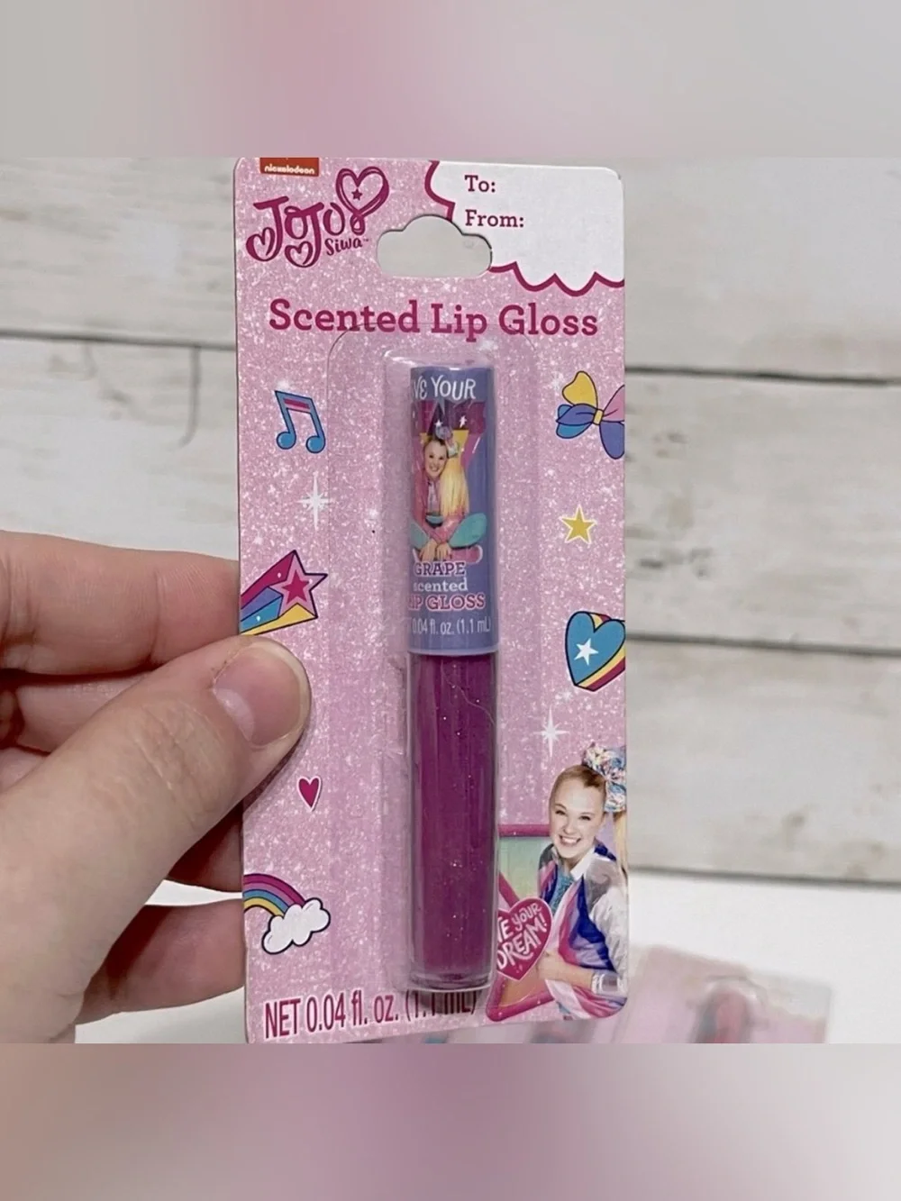 NEW Jojo Siwa Grape Scented Lip Gloss